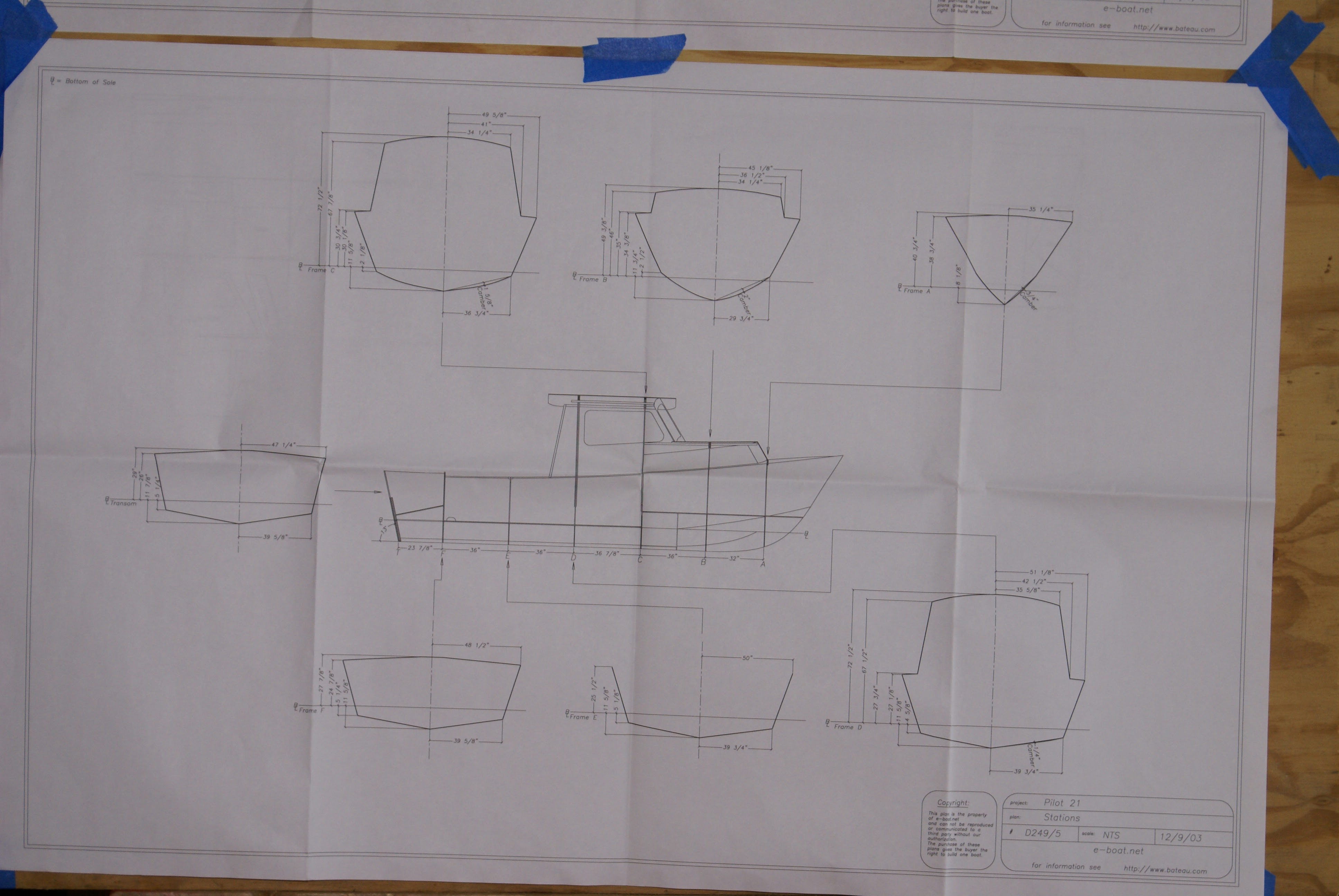 Pilot 21 sportfisher plans