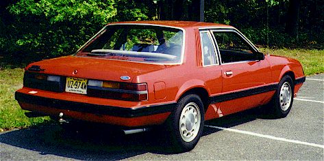 1985 LX rear 3/4 view